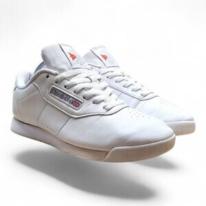 Reebok Classic Princess White Women's Size 9.5 Running Casual Sneakers